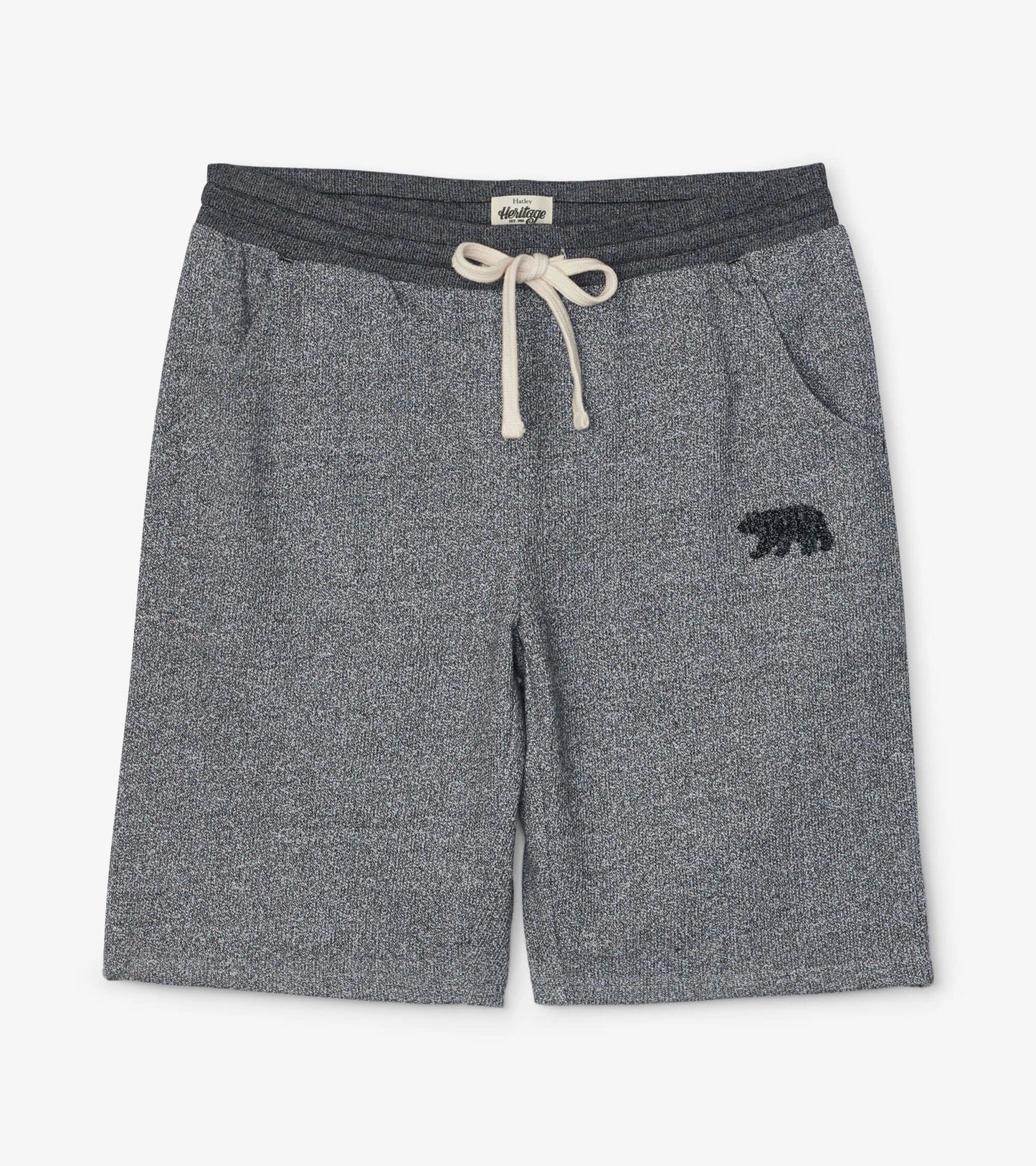 Short pour homme collection Heritage – Ours sur gris jaspé