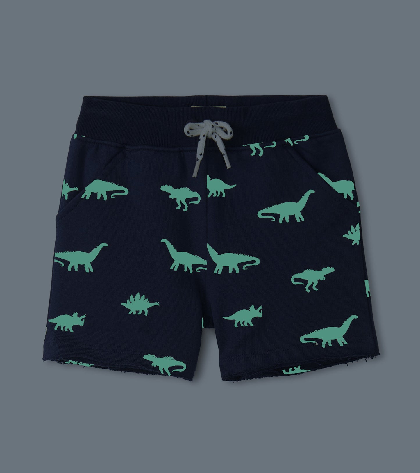 Short à enfiler – Dinos fluorescents