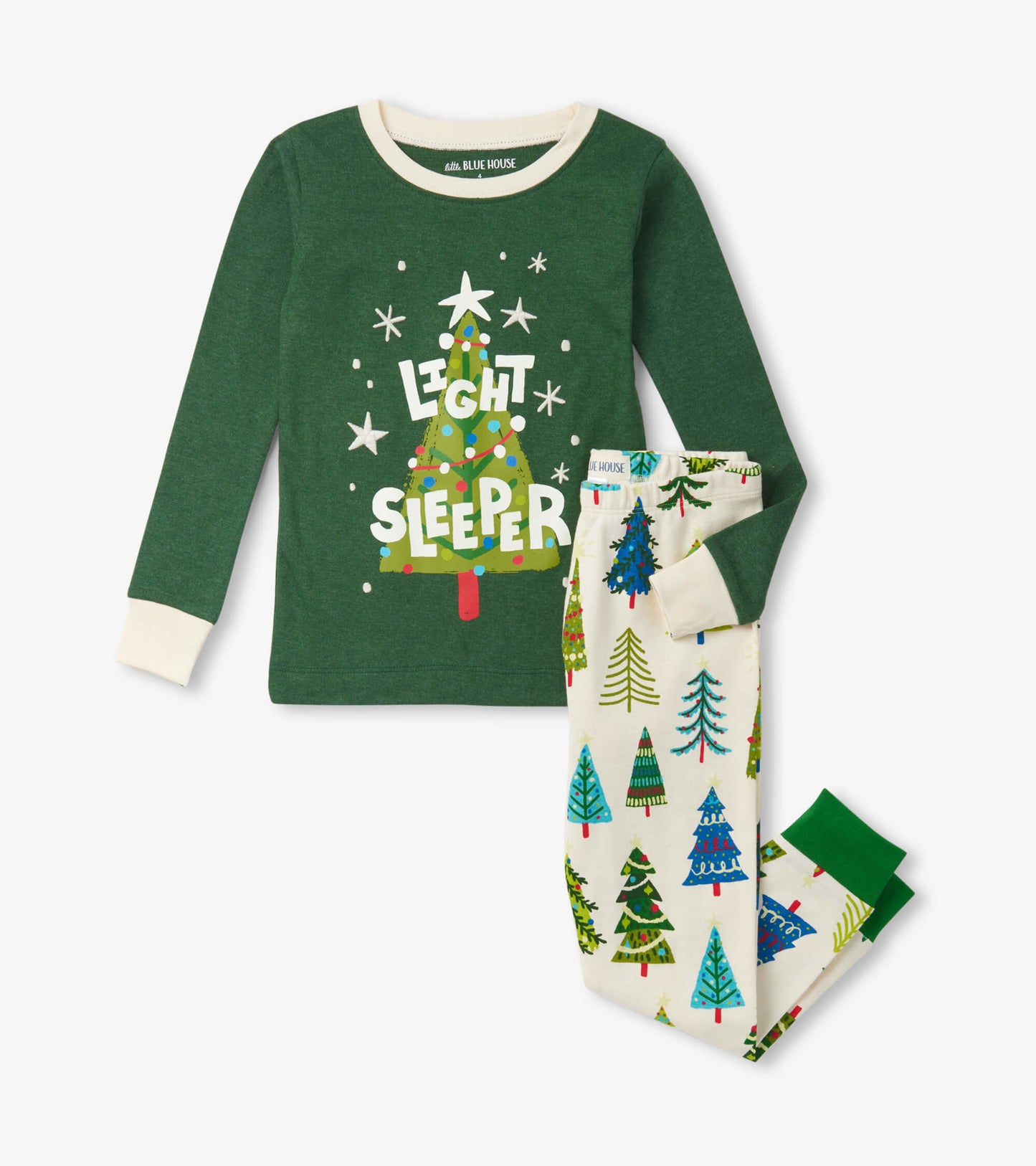 Pyjama pour enfant – Sapin de Noël « Light Sleeper »