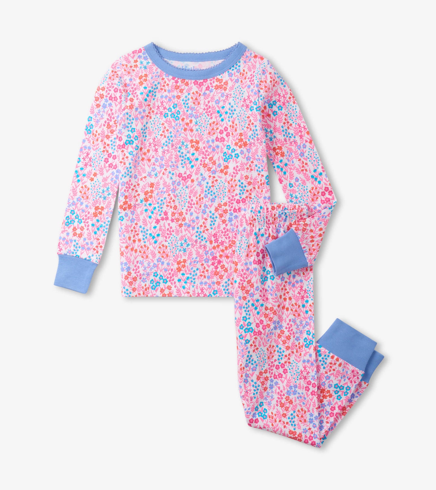 Pyjama en coton – Petites fleurs
