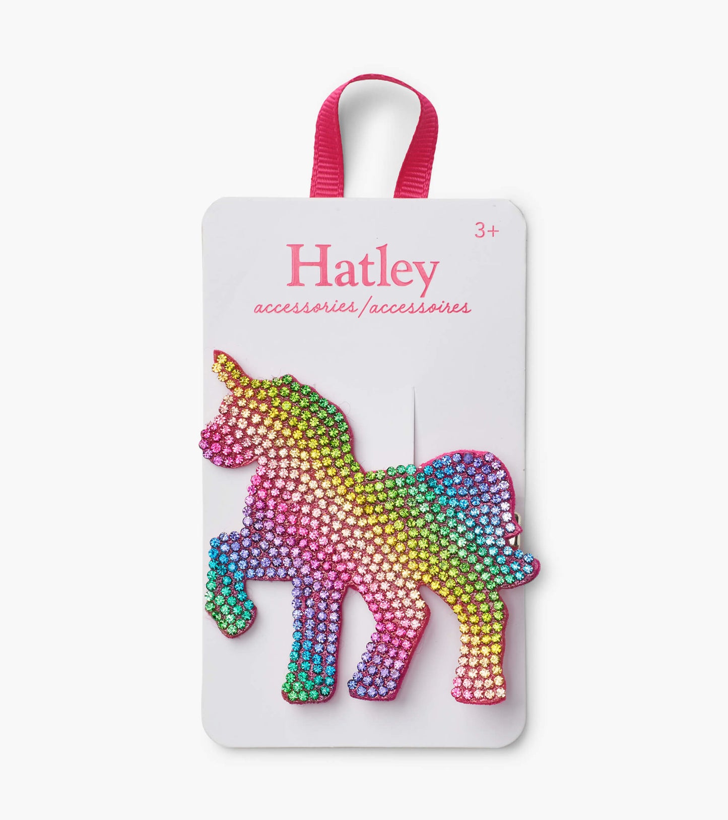 Grande barrette – Licorne étincelante