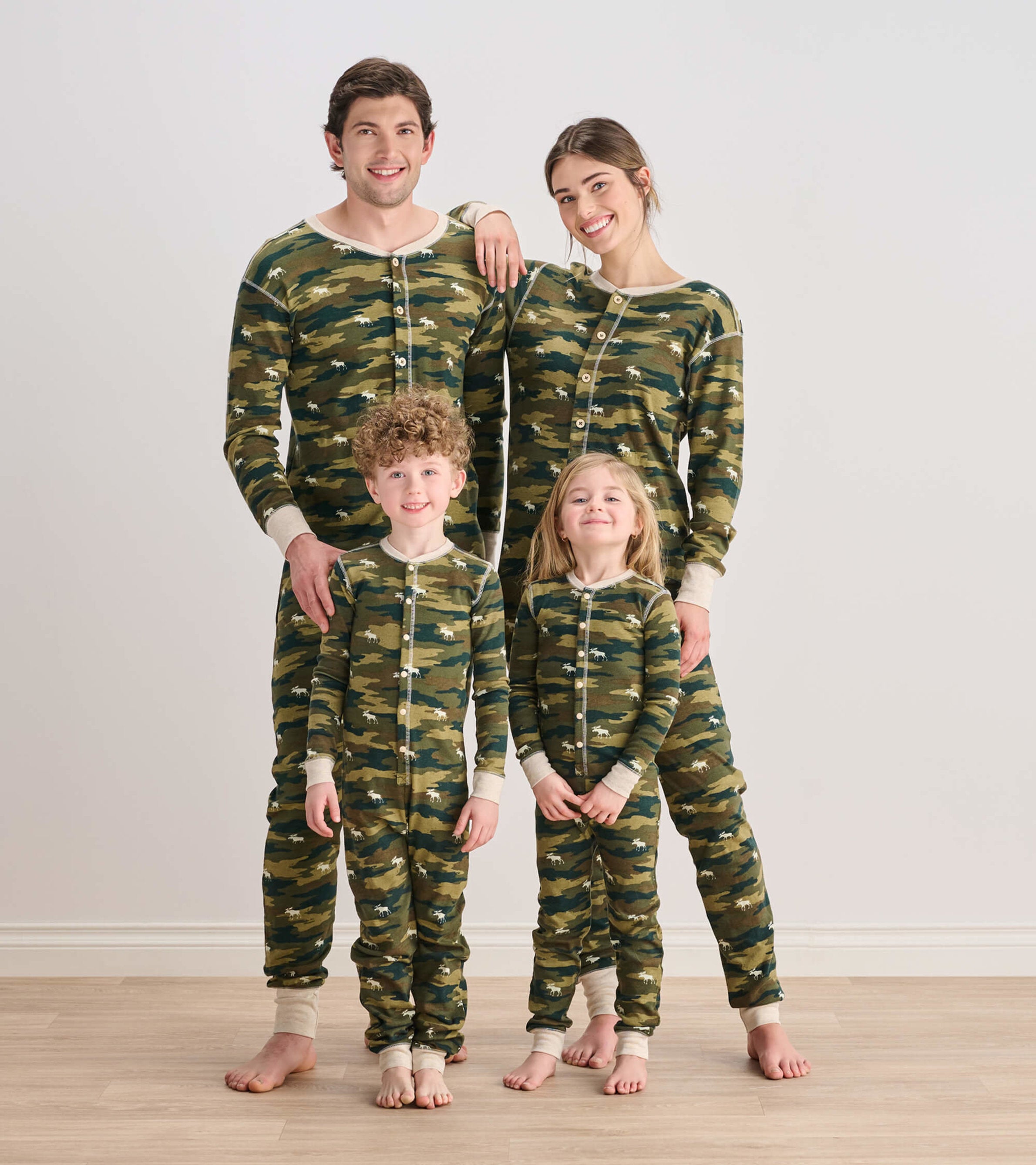 Camooseflage Family Union Suits