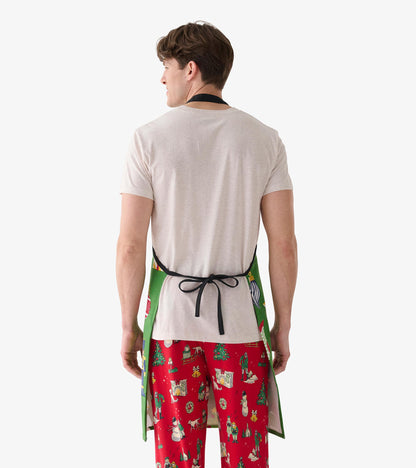 Tablier – Collage de motifs des fêtes