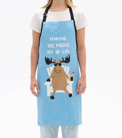 Making The Moose Out of Life Apron