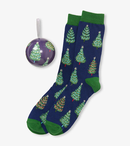 Men's Christmas Trees Sock in Balls