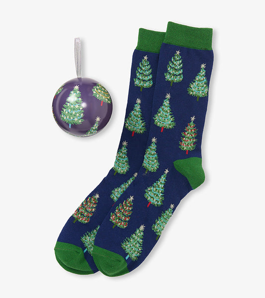 Men's Christmas Trees Sock in Balls