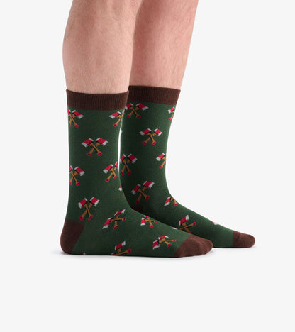Chaussettes en cannette – Castor bûcheron