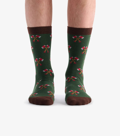Chaussettes en cannette – Castor bûcheron