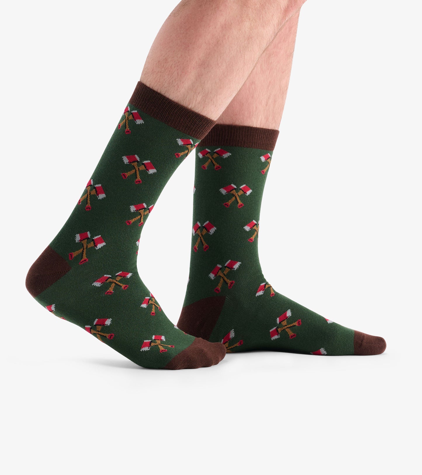 Chaussettes en cannette – Castor bûcheron