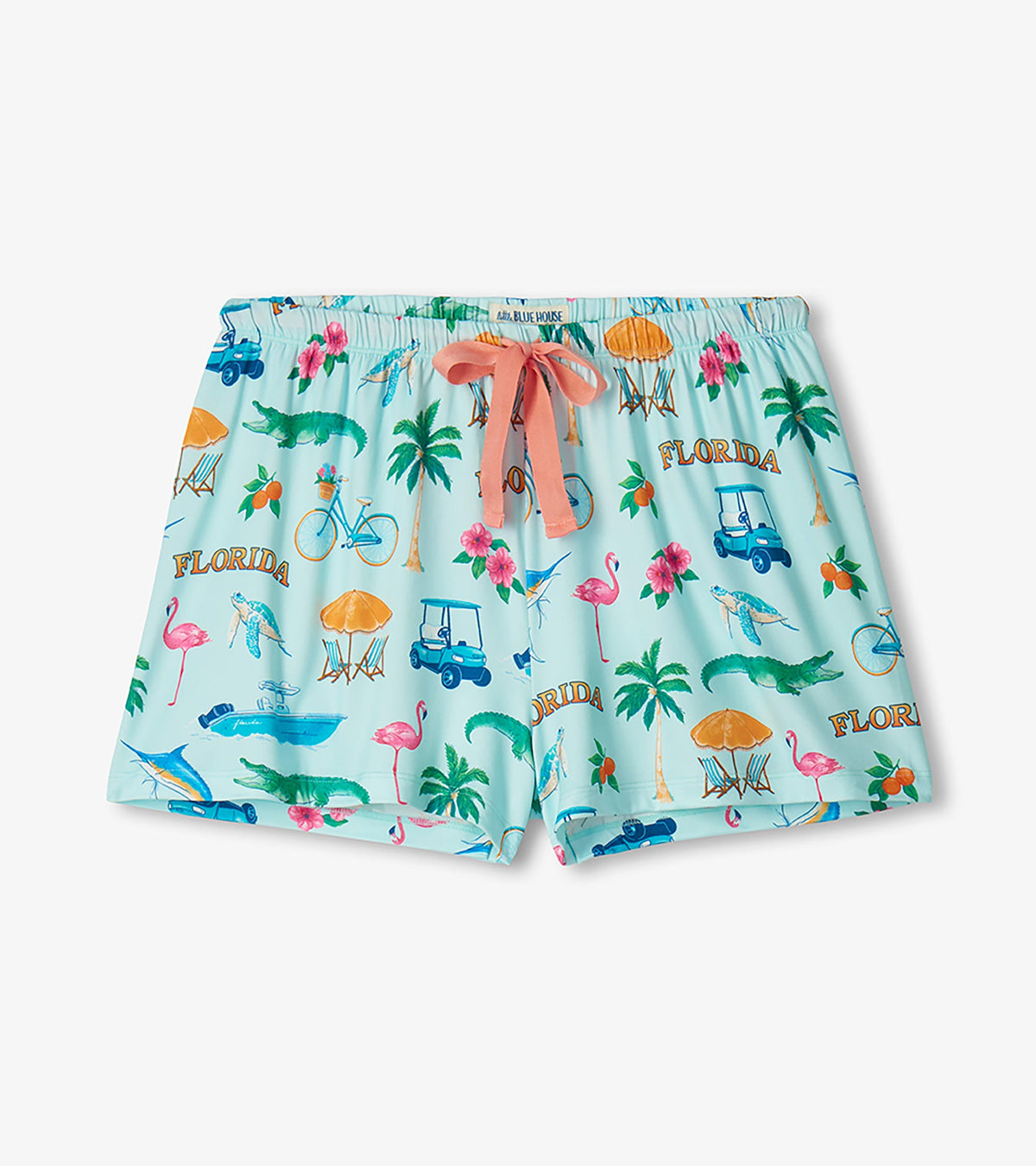 Chemise et short de pyjama pour femme dans leur sac – Floride