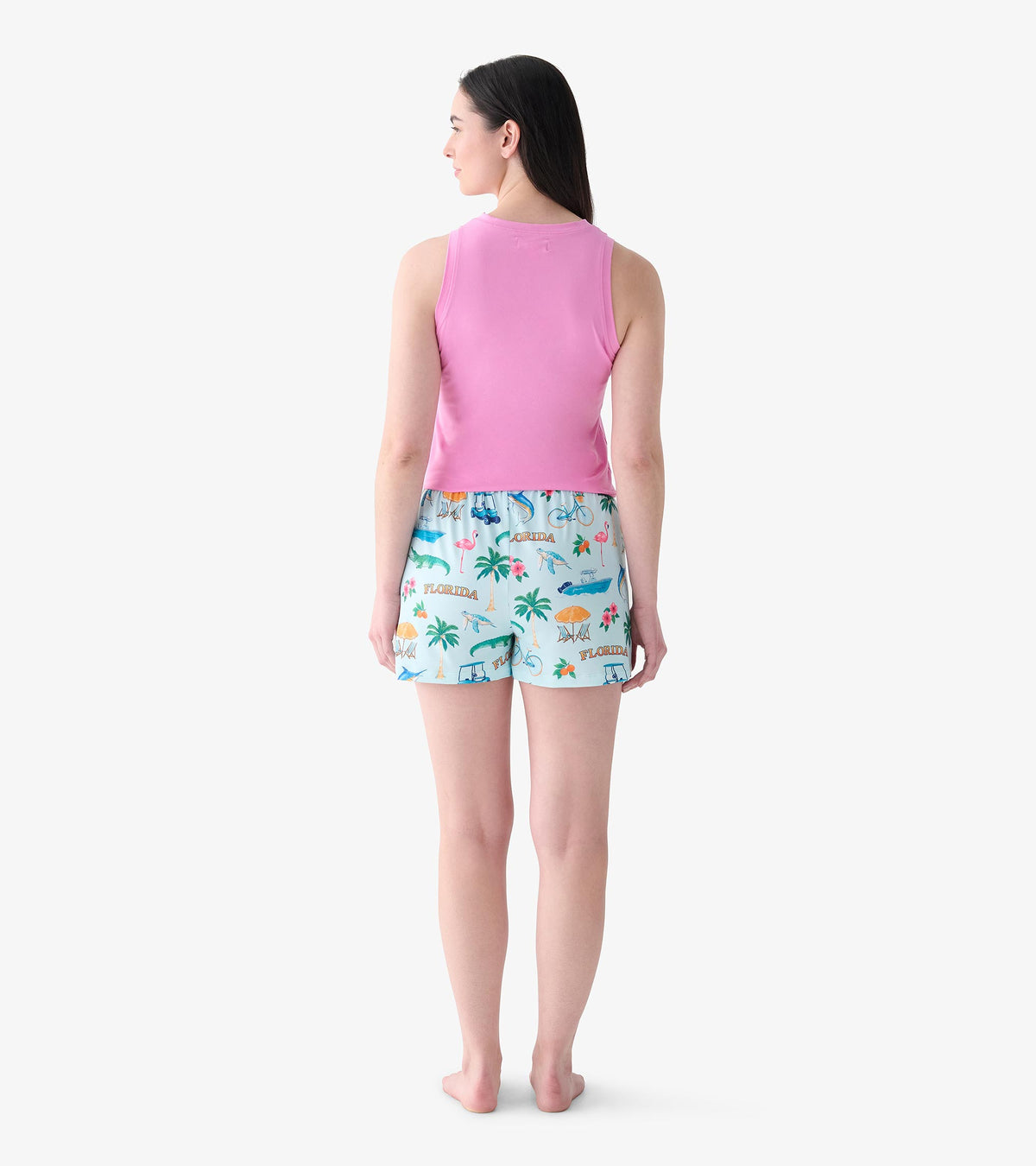 Women's Florida Pajama Shorts In A Bag