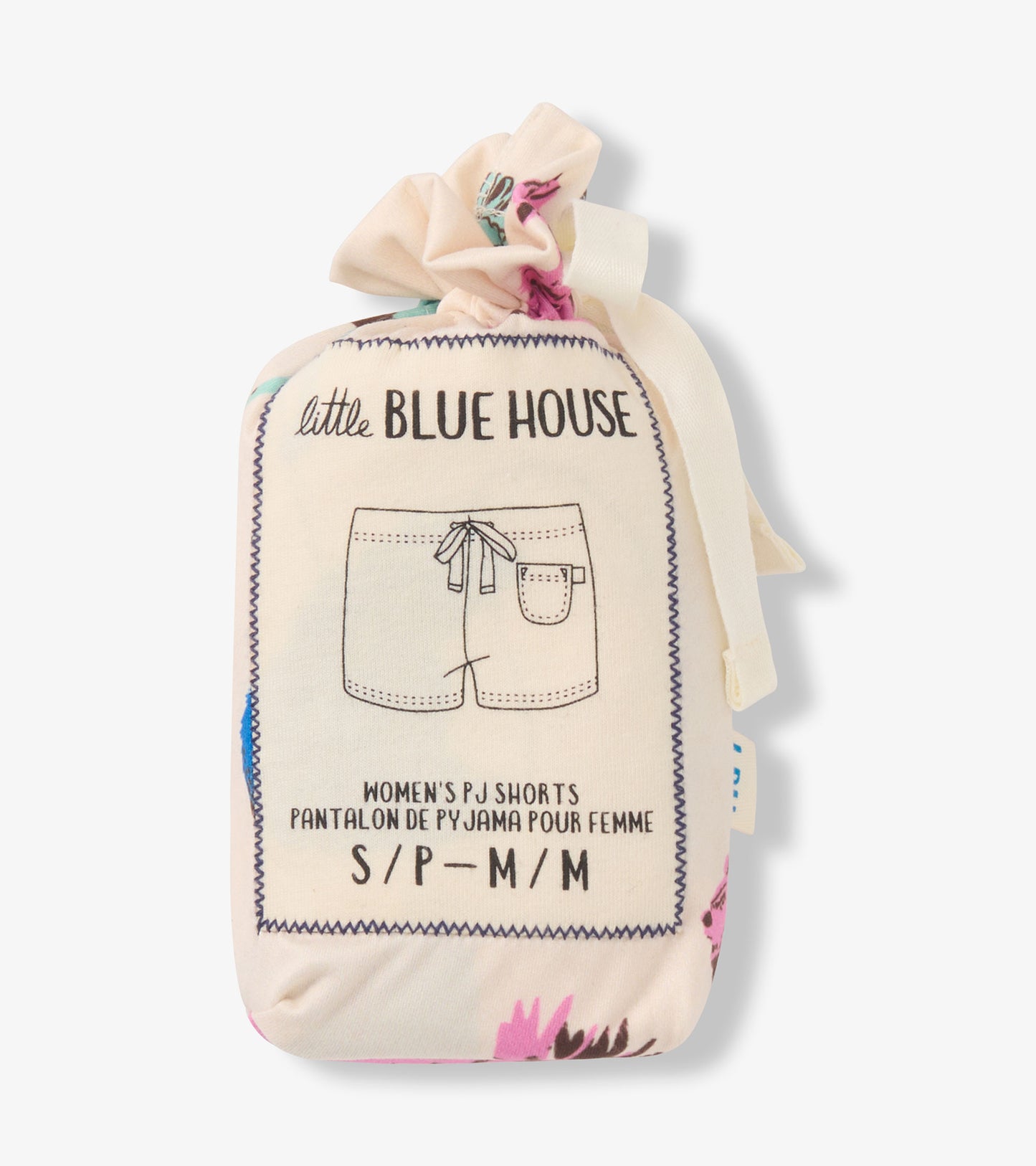 Short de pyjama pour femme – Animaux des bois