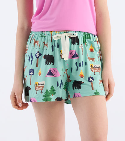 Short de pyjama pour femme – Sentier de randonnée