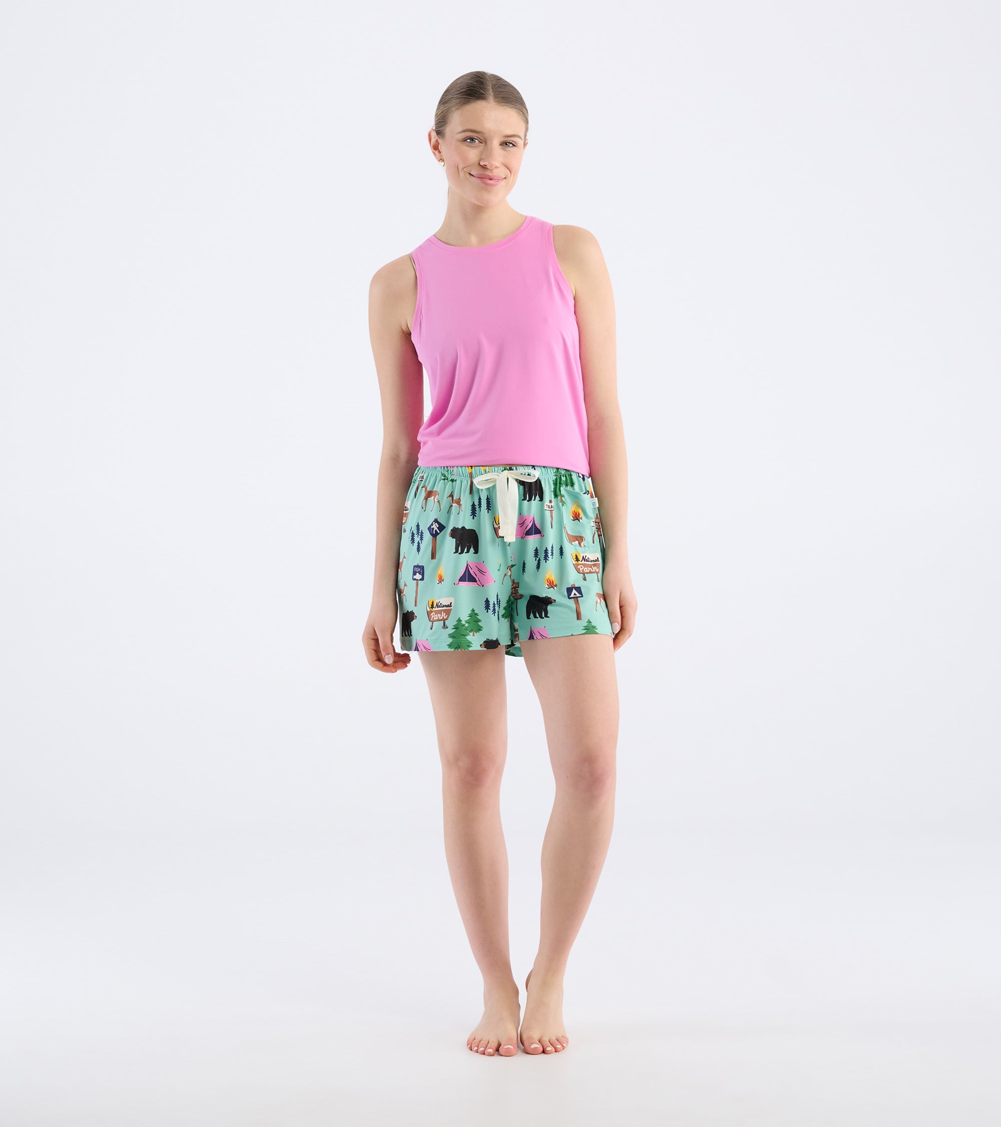 Women's Hiking Trail Polyknit Pajama Shorts