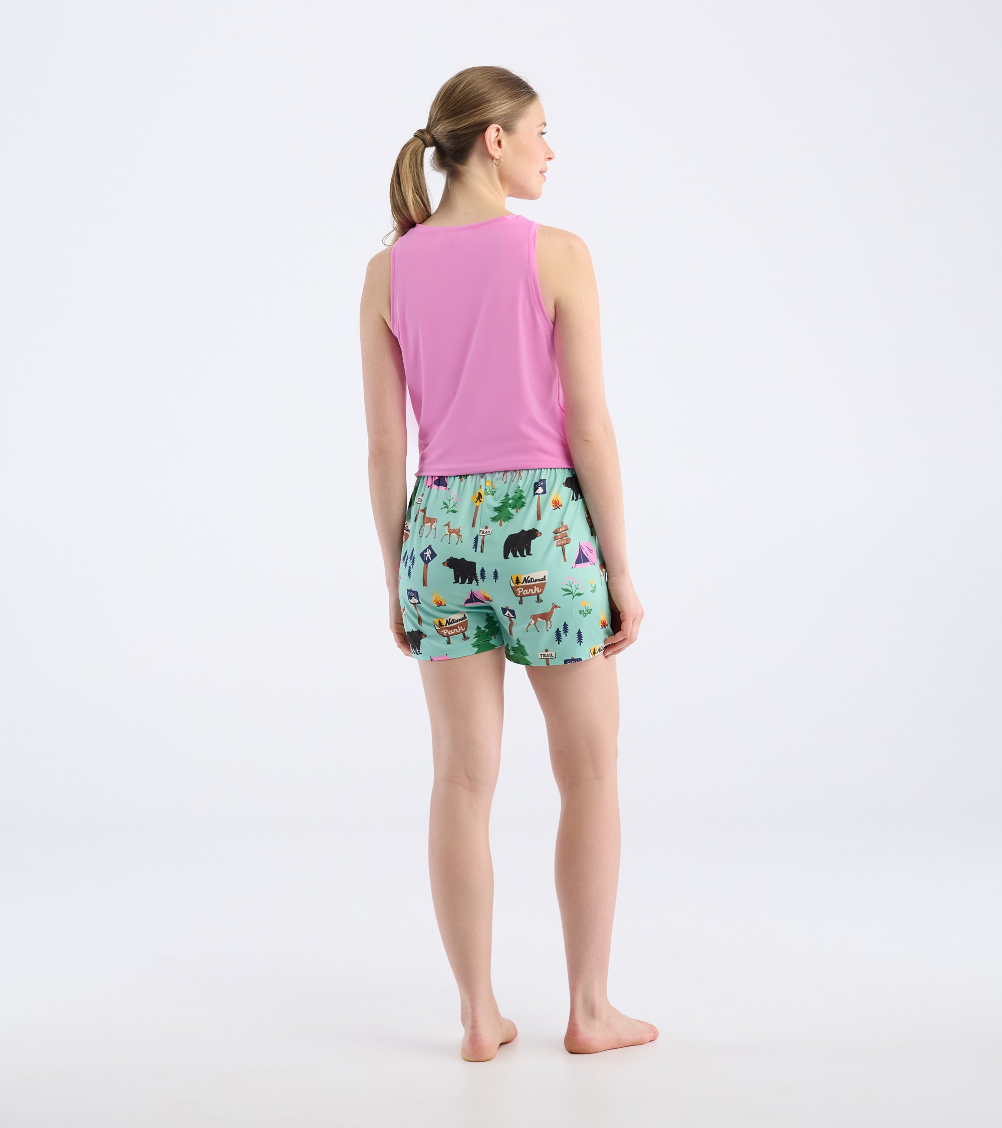 Women's Hiking Trail Polyknit Pajama Shorts