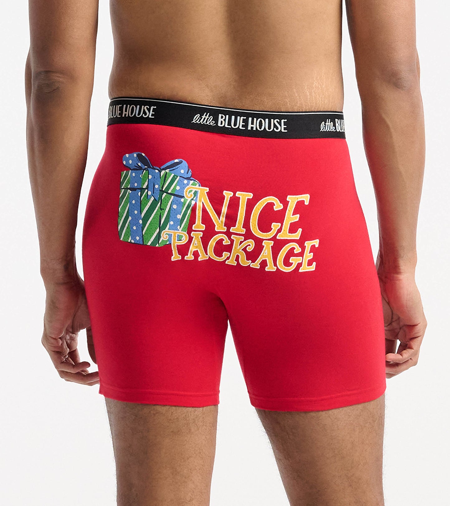 Caleçon boxeur ajusté pour homme – Cadeau « Nice Package »