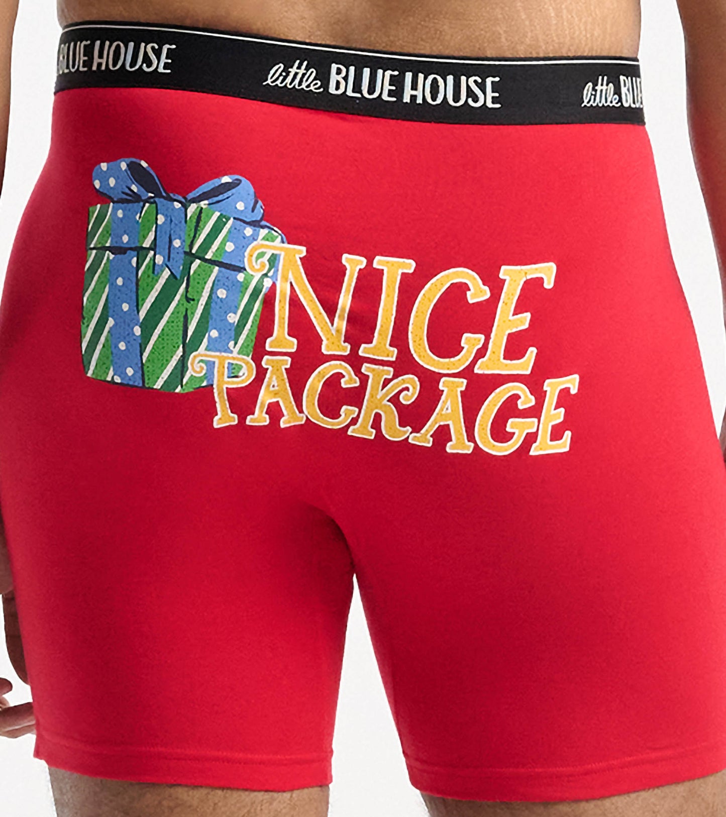 Caleçon boxeur ajusté pour homme – Cadeau « Nice Package »