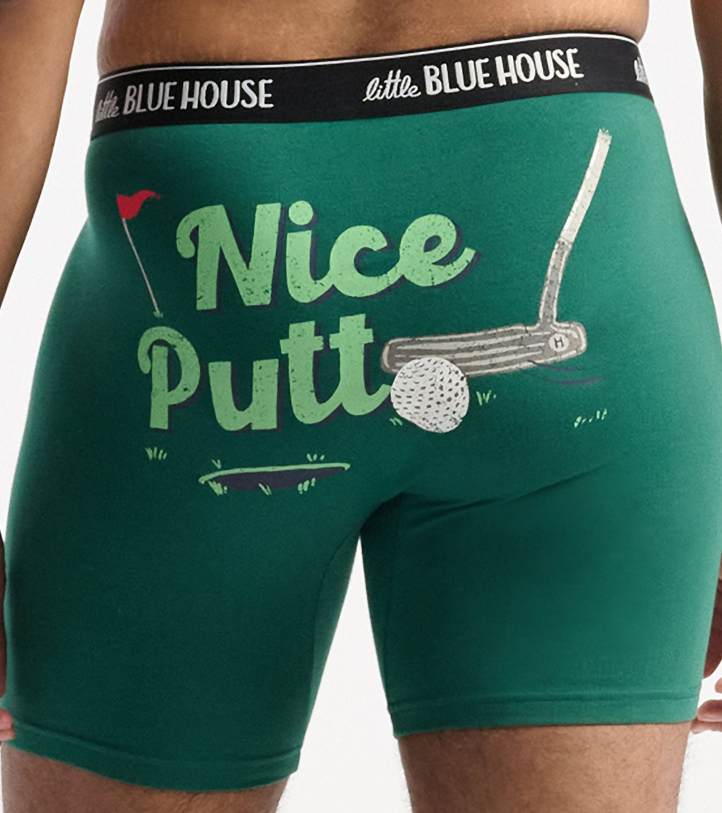 Caleçon boxeur ajusté pour homme – Golf « Nice Putt »