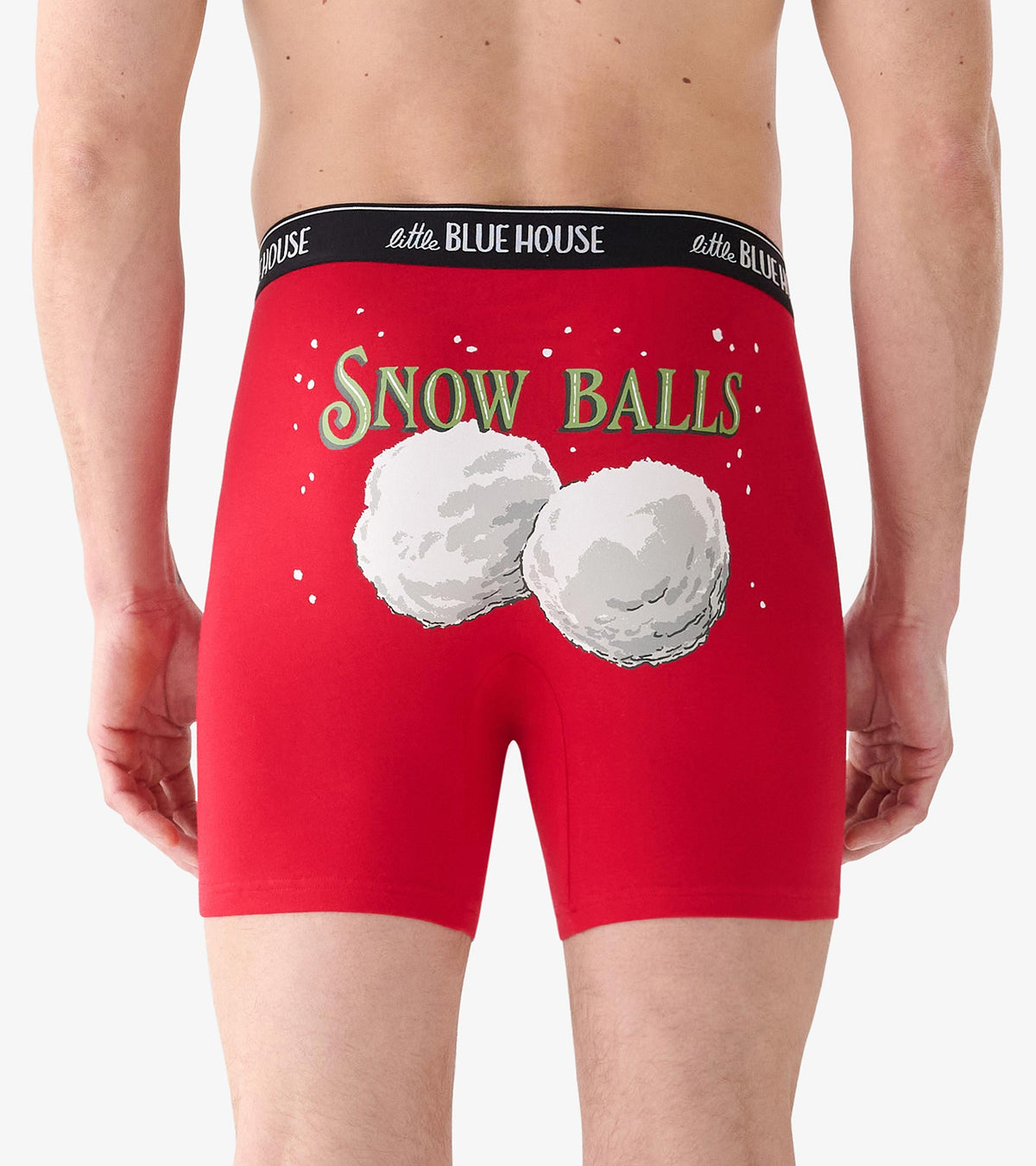 Men's Snow Balls Boxer Brief