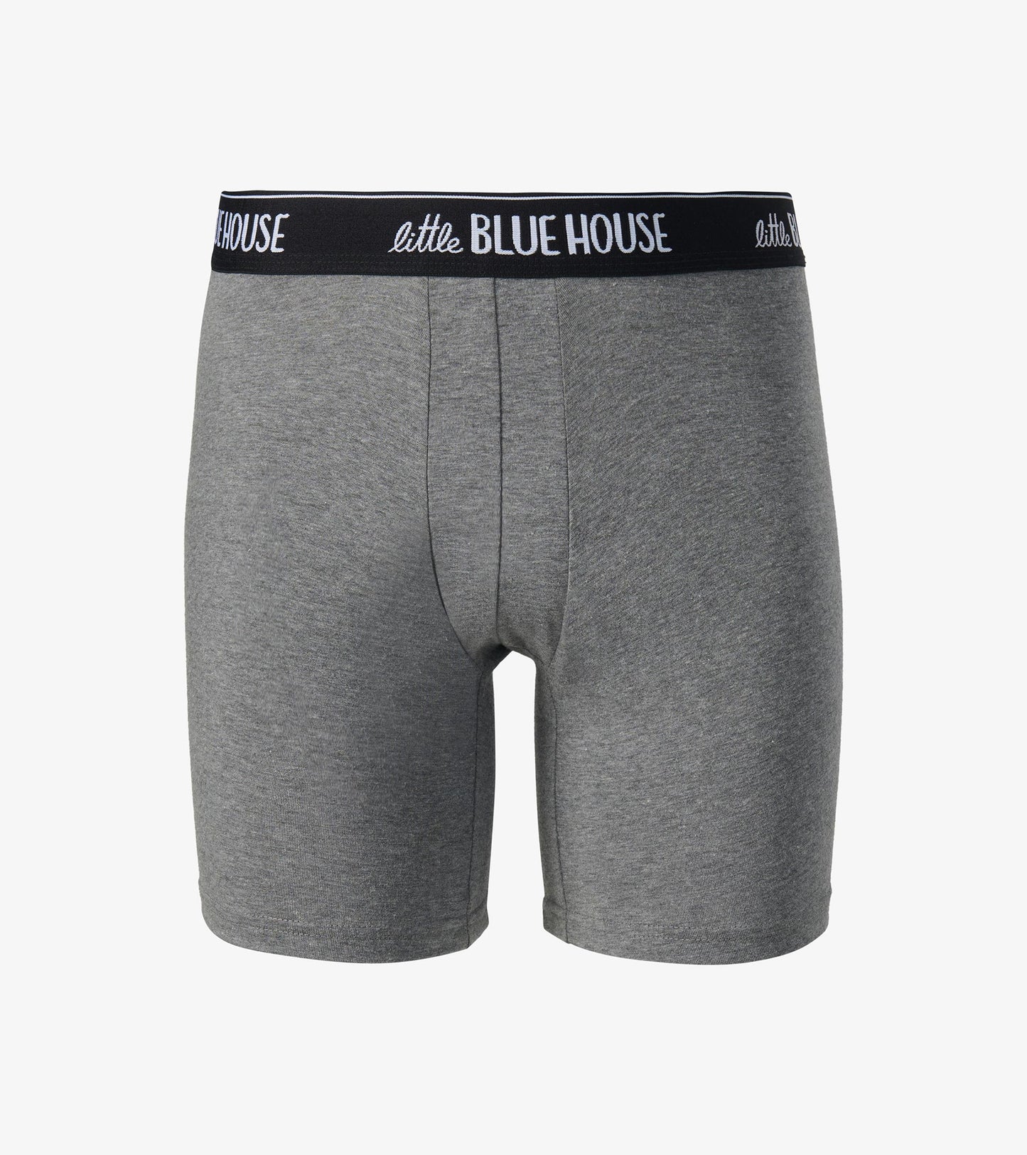 Caleçon boxeur ajusté pour homme – Ours sur gris anthracite