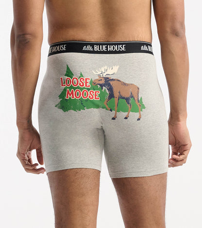 Caleçon boxeur ajusté pour homme – Orignal « Loose Moose »