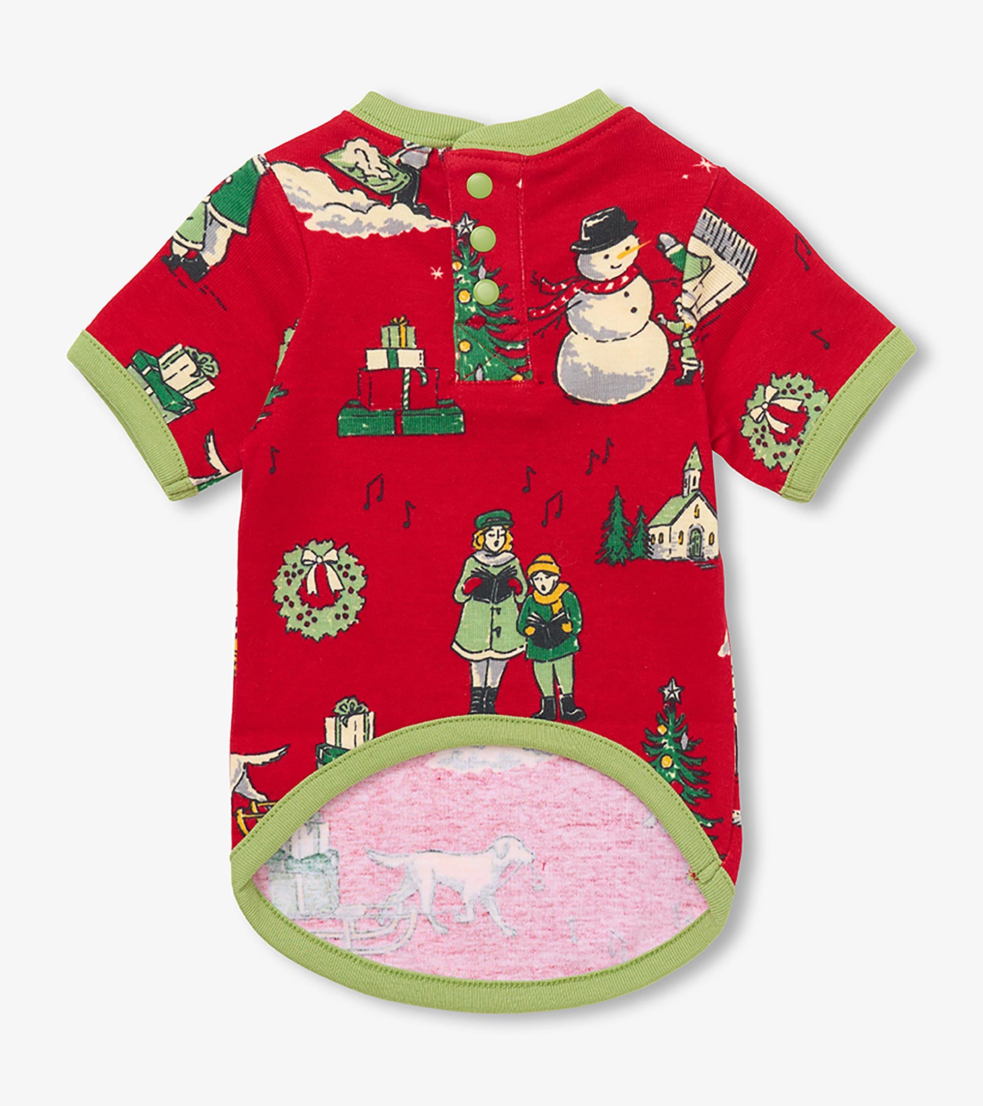 Vintage Christmas Dog Pajama
