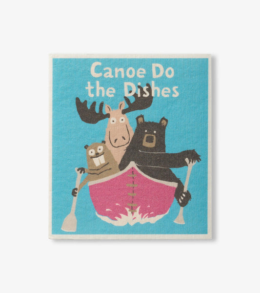 Canoe Do Dishes Reusable Swedish Dish Cloth