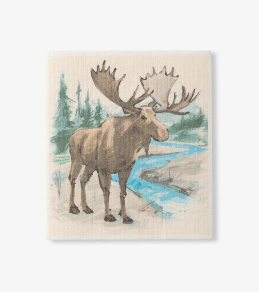 Moose Reusable Swedish Dish Cloth
