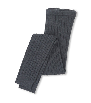 Charcoal Cable Knit Tights