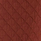 Reddish-brown quilted diamond pattern