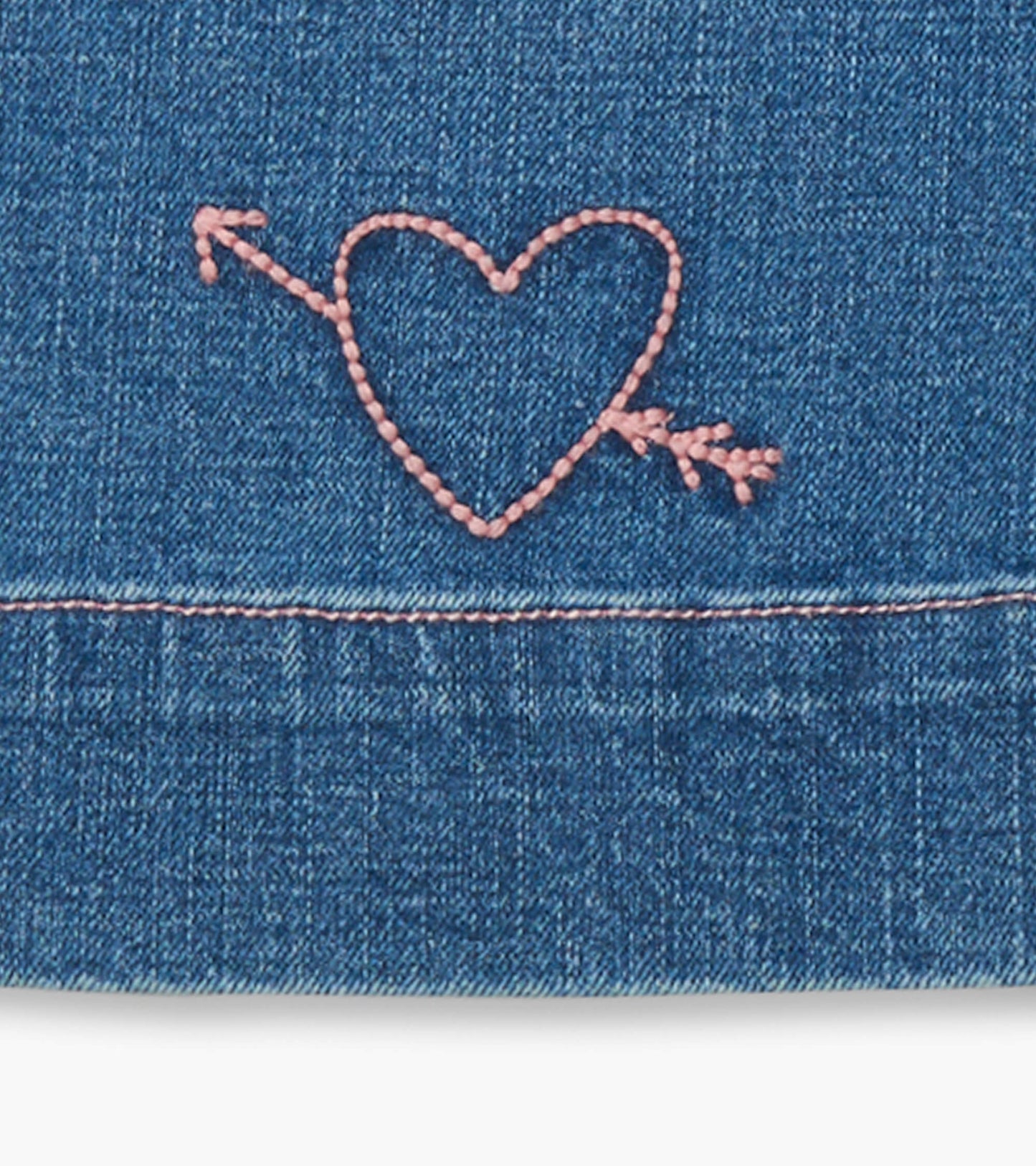 Pantalon extensible à jambe large en denim