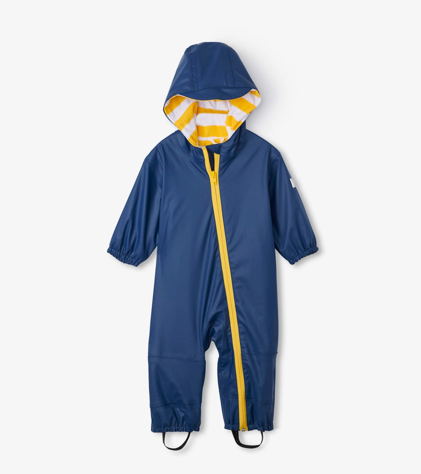 Combinaison de pluie bleu marine doublée en éponge – Bébé
