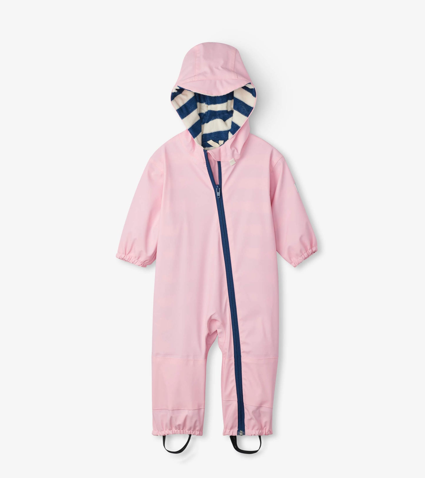 Combinaison de pluie rose doublée en éponge – Bébé