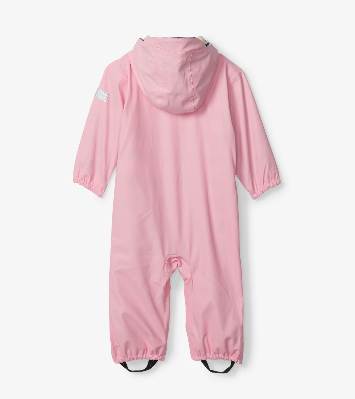 Combinaison de pluie rose doublée en éponge – Bébé