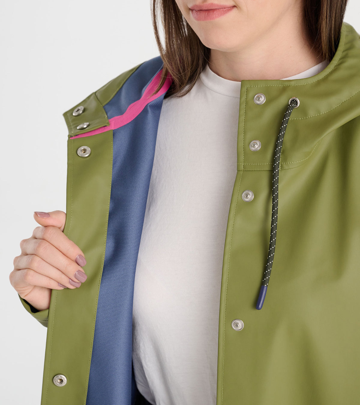 Women's Newport Rain Jacket - Loden Green