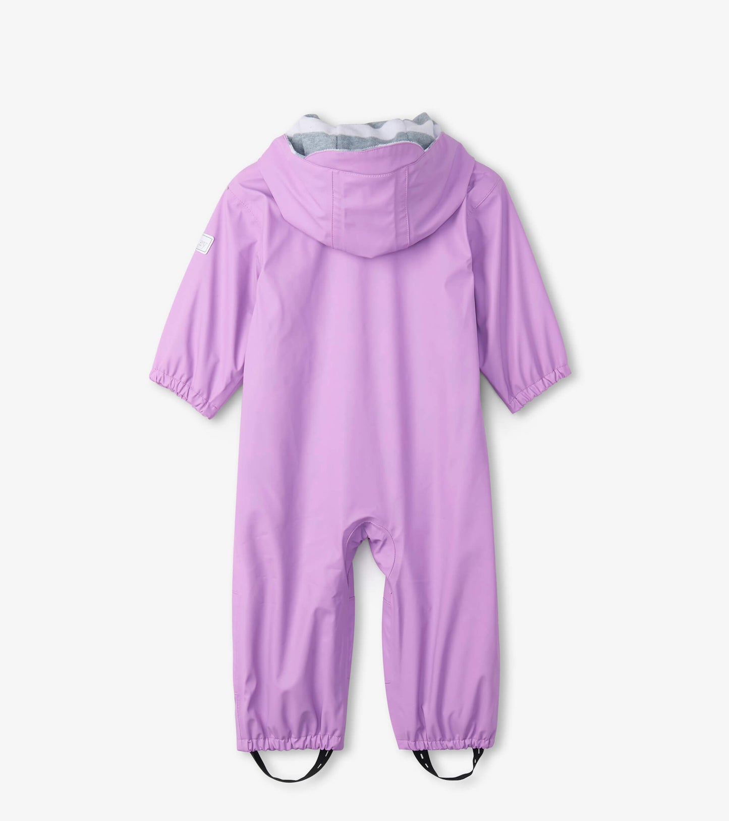 Combinaison de pluie mauve doublée en éponge – Bébé