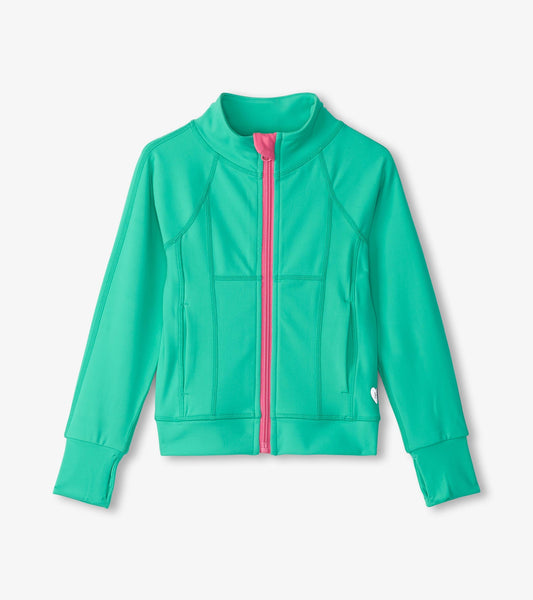 Veste de sport – Vert turquoise