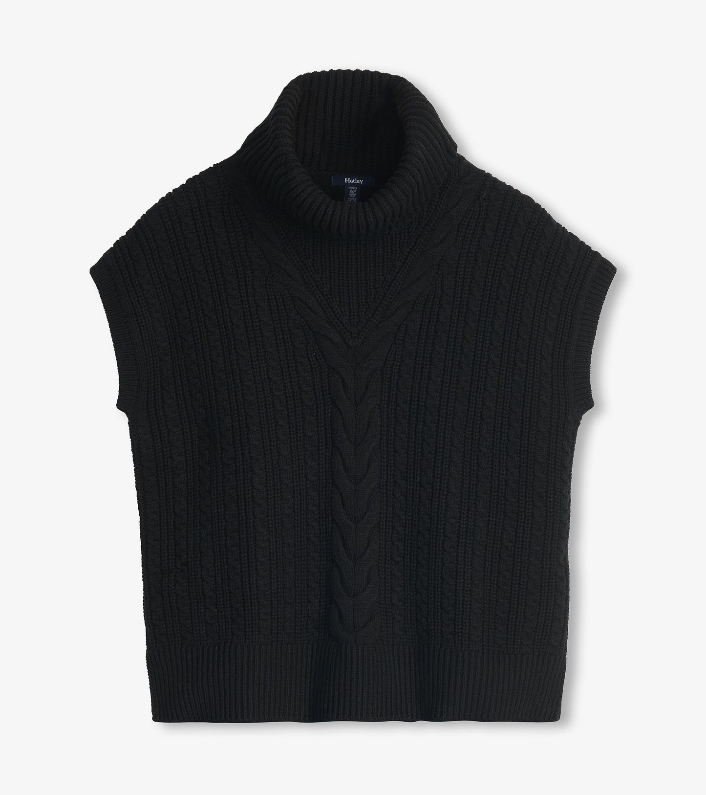 Haut en tricot torsadé – Caviar
