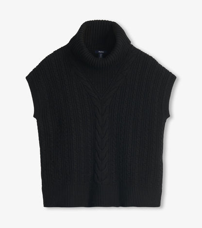 Haut en tricot torsadé – Caviar