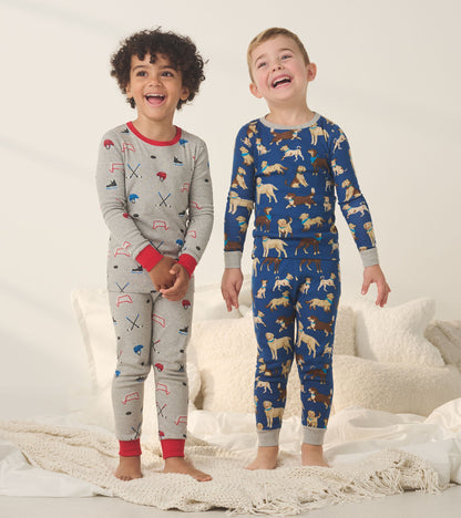 Pyjama en coton biologique – Chiens classiques