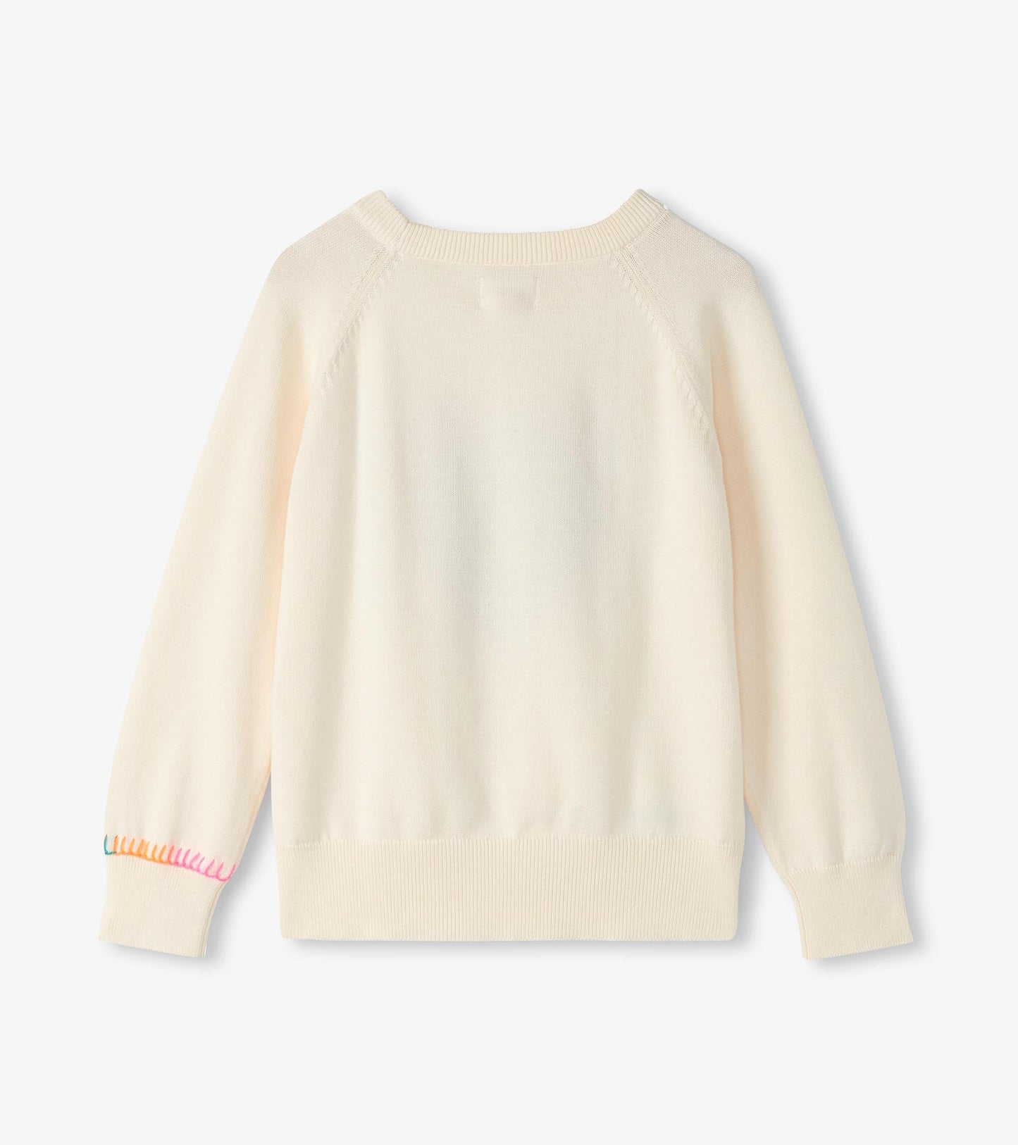 Pull à manches raglan – Cœurs superposés