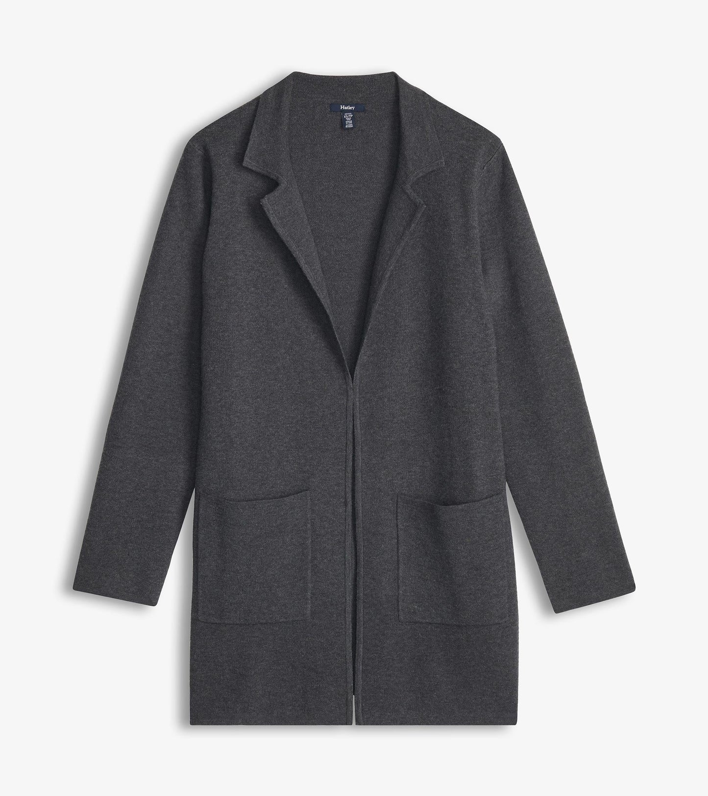 Sweater Blazer - Charcoal Grey