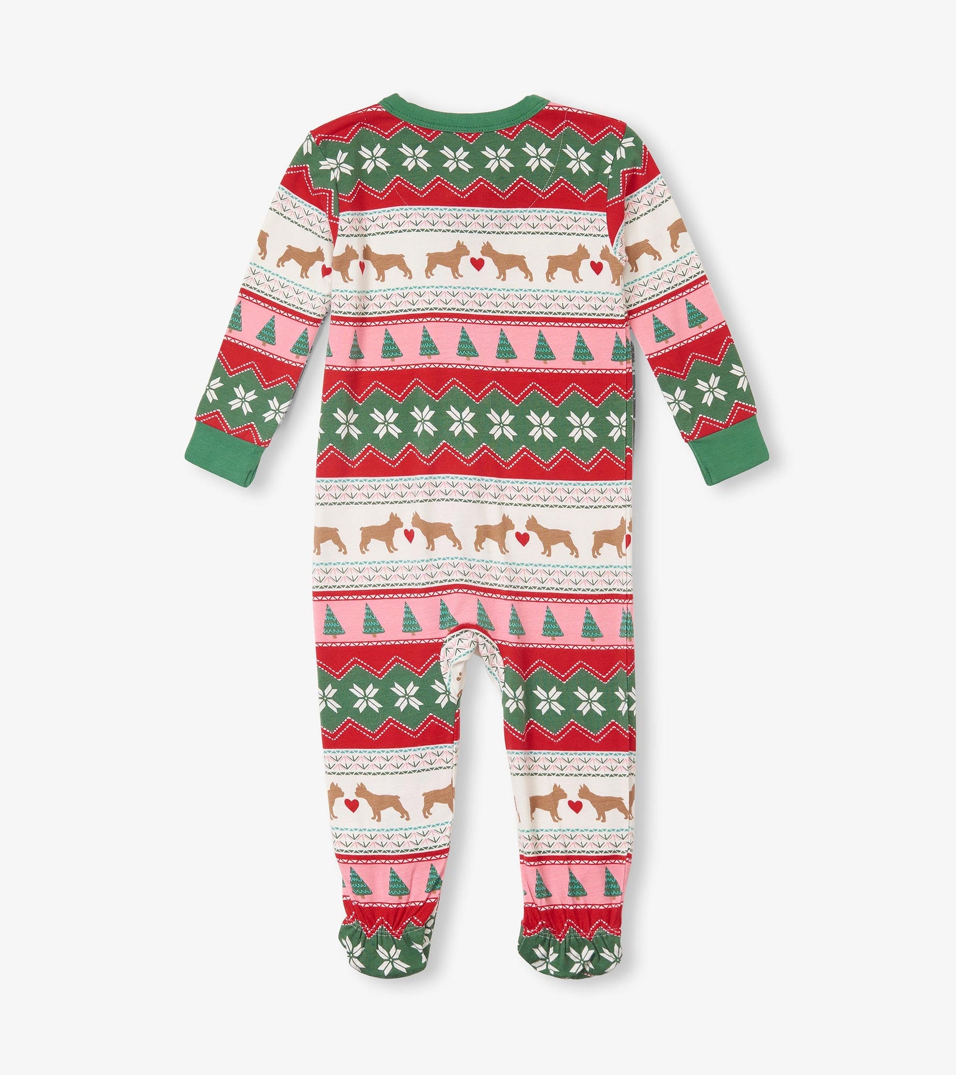 Hatley Footed Coverall - Holiday Fair Isle Hatley Footed Coverall - Holiday Fair Isle