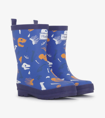 Bottes de pluie au fini mat – Fossiles de dinosaure