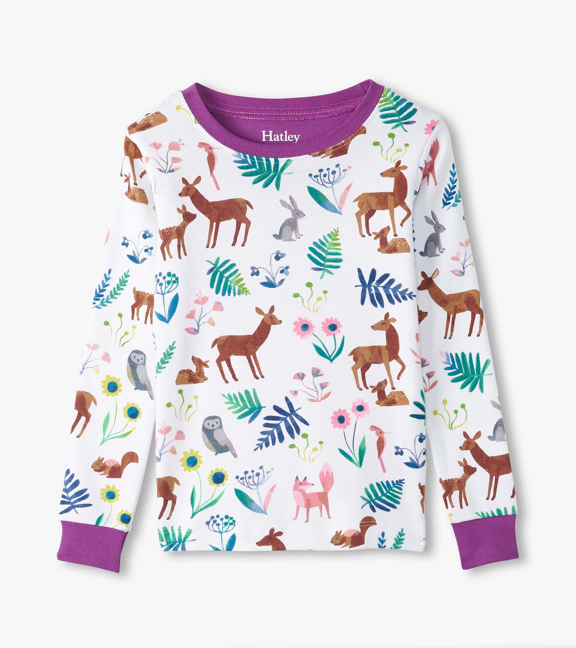 Hatley Long Sleeve Crew Neck Tee - Winter Forest Hatley Long Sleeve Crew Neck Tee - Winter Forest