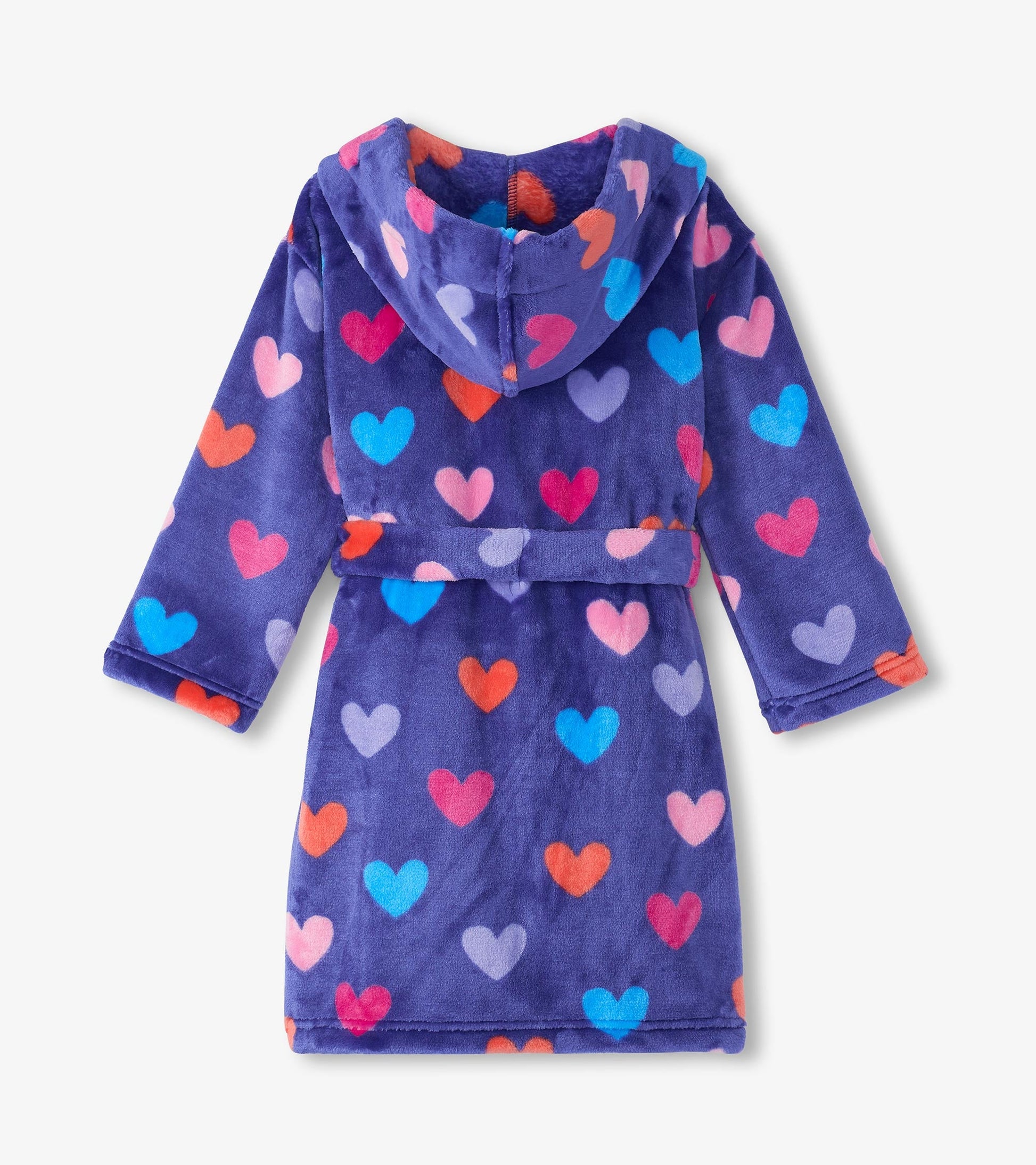 Hatley Fuzzy Fleece Robe - Hearts Hatley Fuzzy Fleece Robe - Hearts
