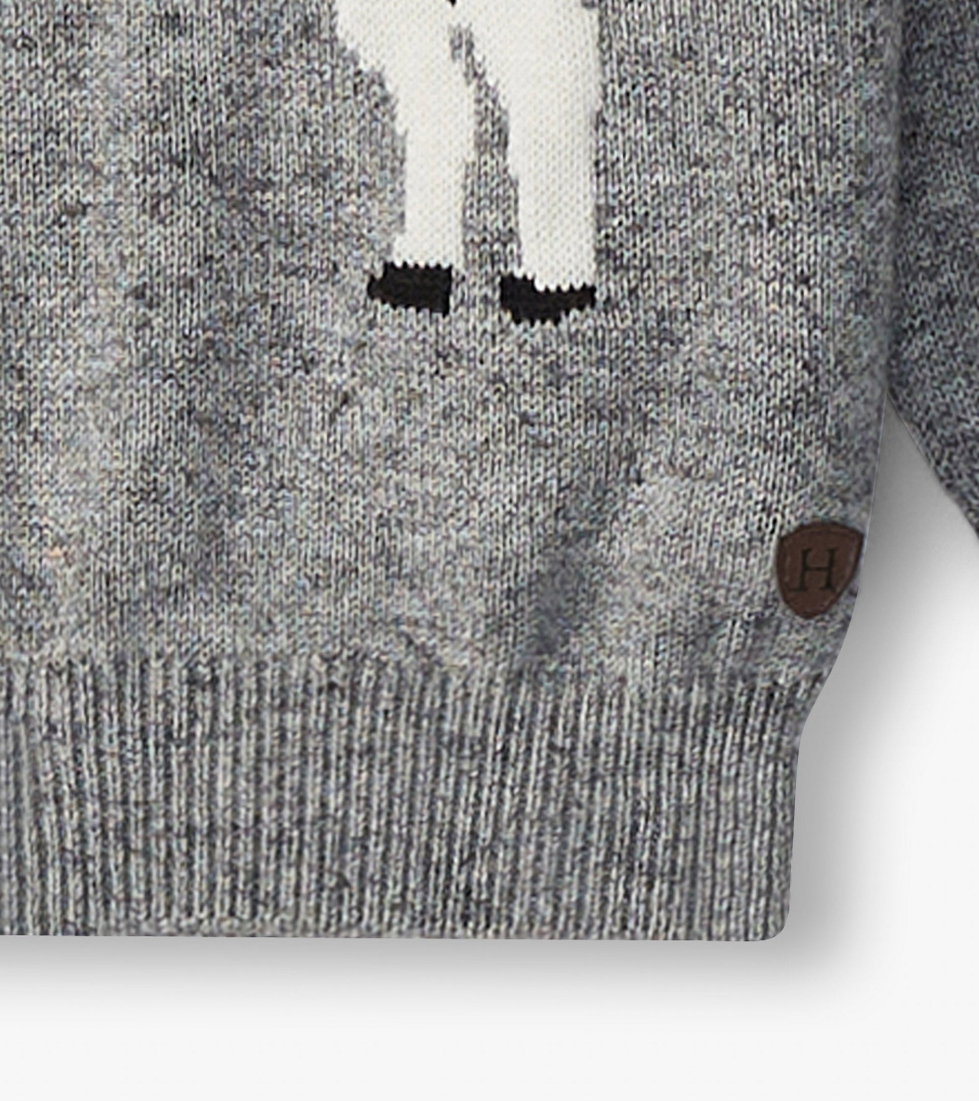 Hatley V-Neck Sweater - Milk Cow Hatley V-Neck Sweater - Milk Cow