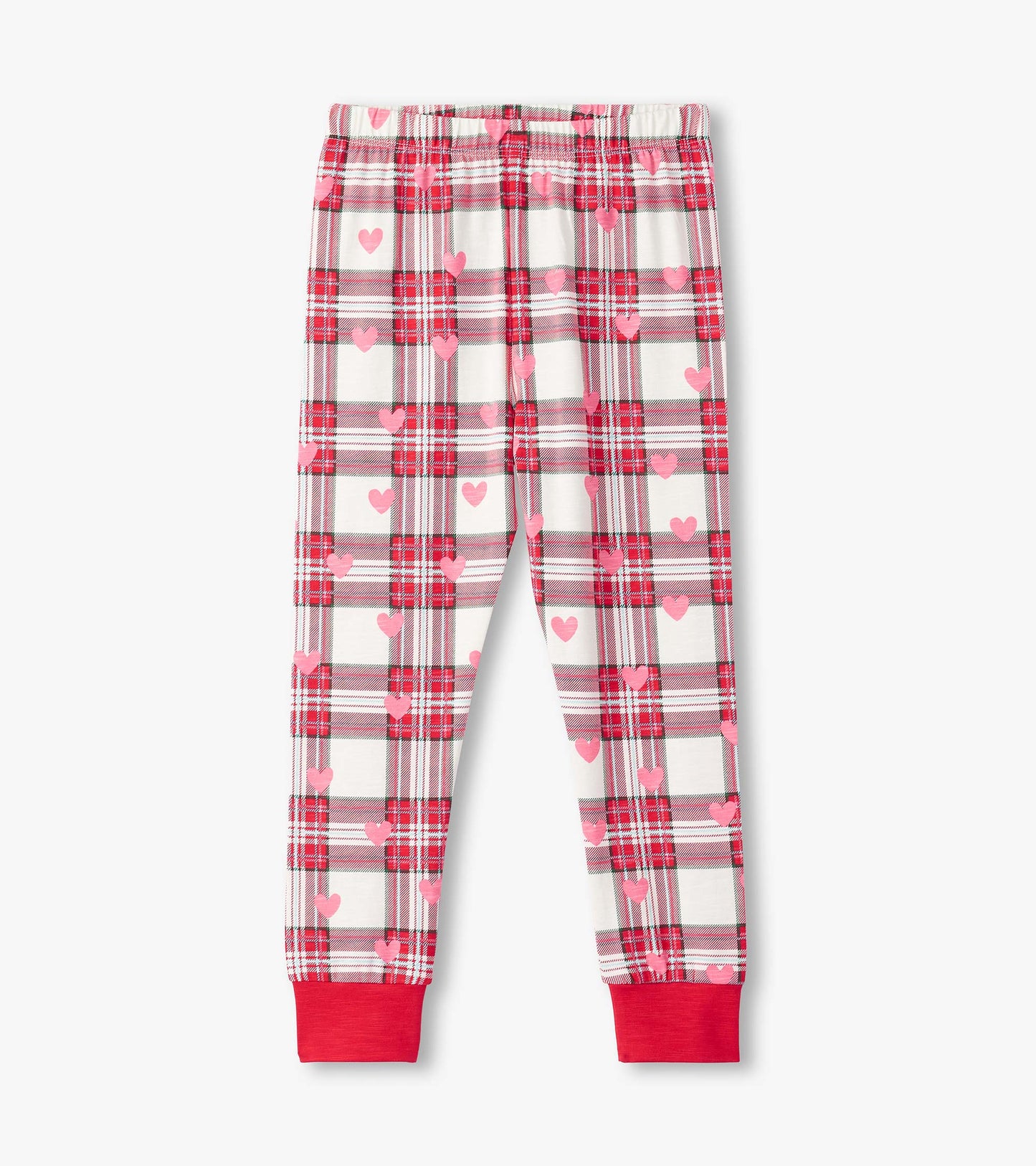 Pyjama – Cœurs sur motif écossais