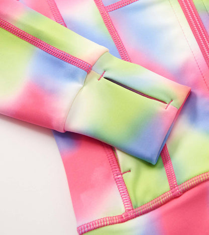 Veste de sport – Bonbons multicolores