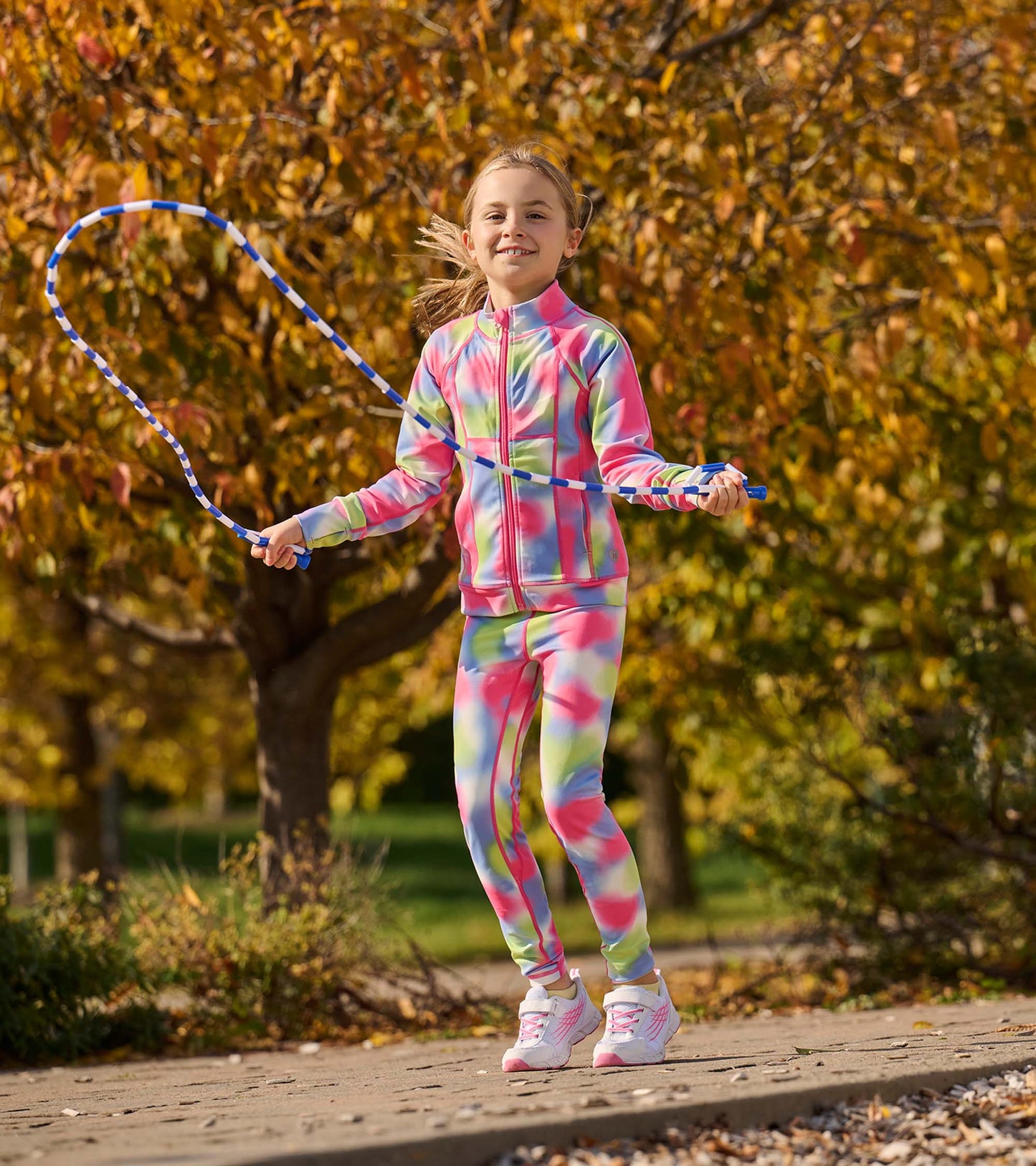 Legging de sport – Bonbons multicolores